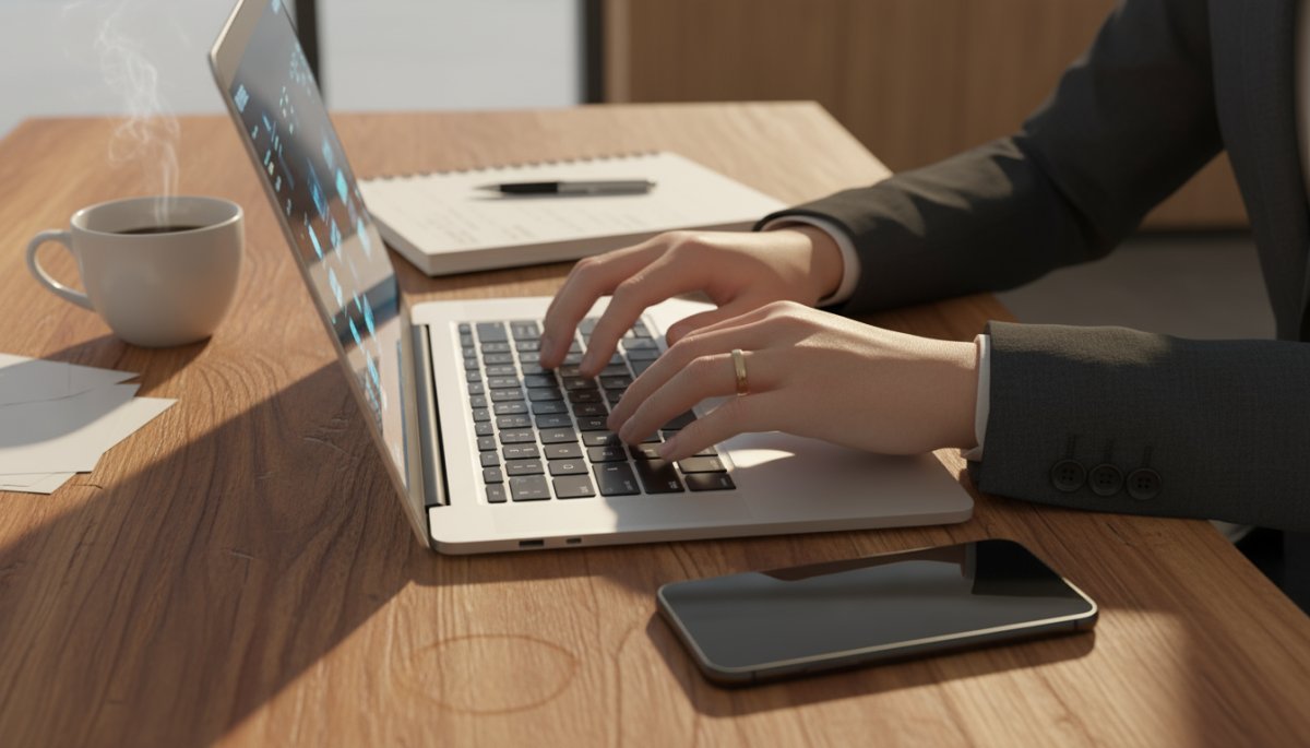 メールマーケティングを行っているイメージ