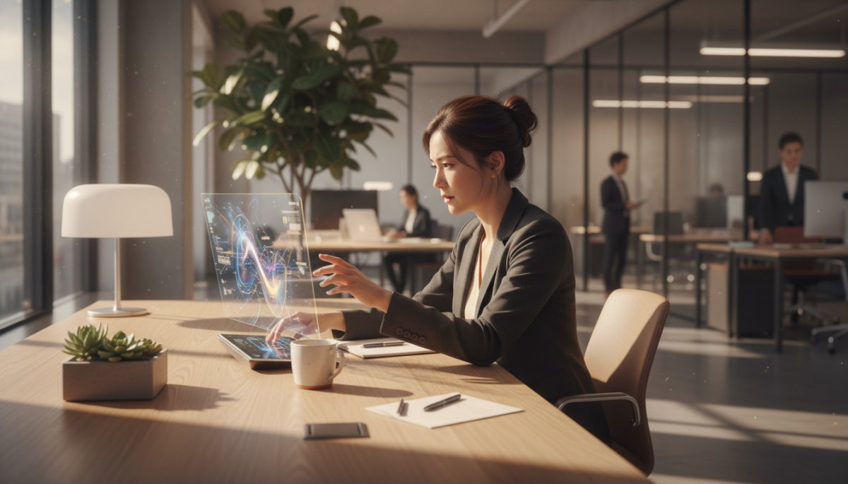 生成AIによる営業効率化やデジタルトランスフォーメーションのイメージ