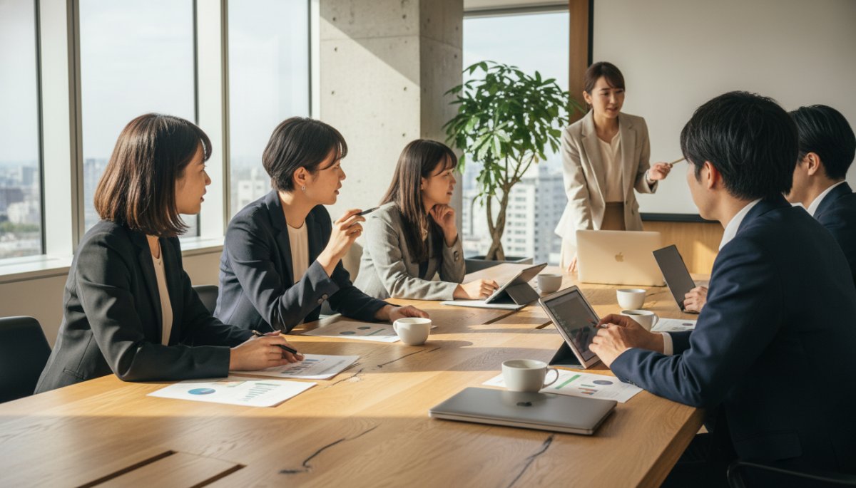 事前調査を行うインサイドセールスチーム