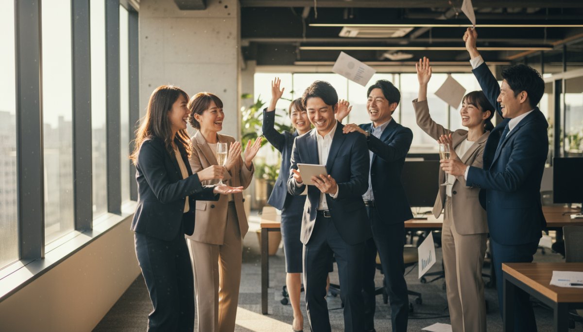 商談化率向上を実現したビジネスチーム