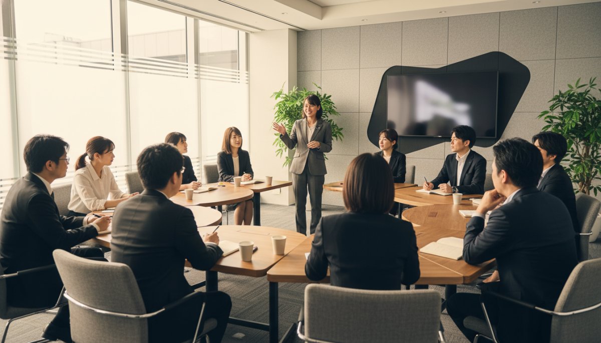 インサイドセールスセミナーに登壇するイメージ