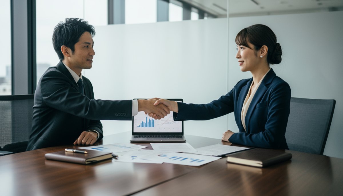 営業クロージングと商談成約の瞬間