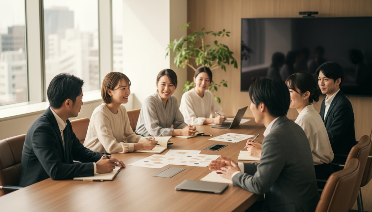 インサイドセールスのスキル向上トレーニング風景
