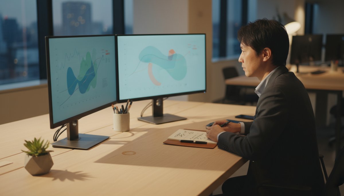 見込み客フォロープロセスについて思案するイメージ