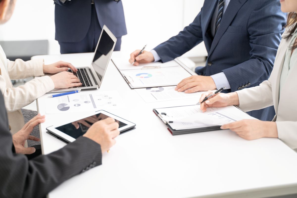 チームミーティングのイメージ