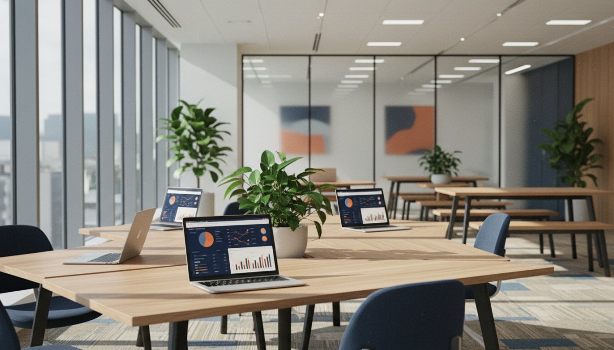 インサイドセールスの成果を出しているオフィスのイメージ