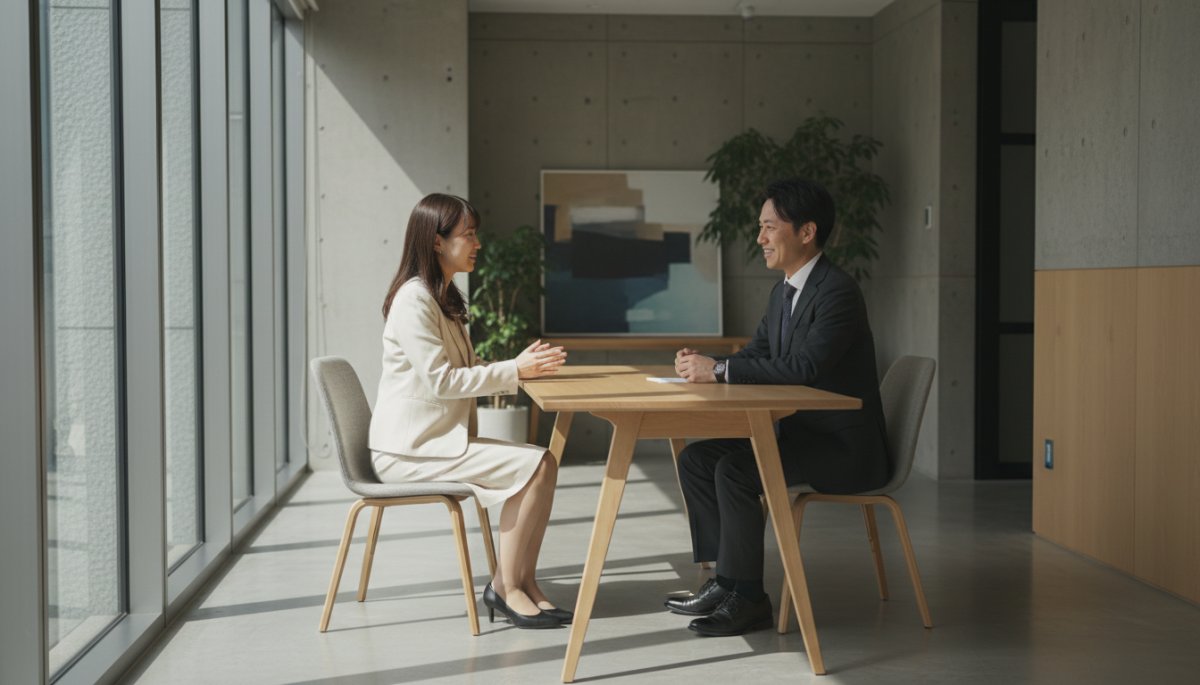 インサイドセールス採用面接の様子