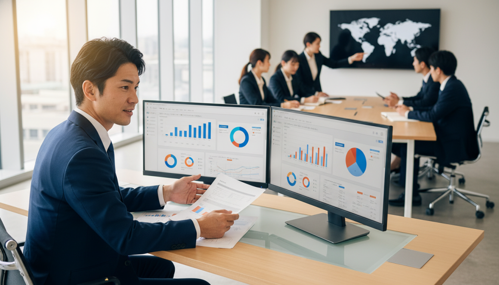 営業がクロージングに集中できる体制のイメージ