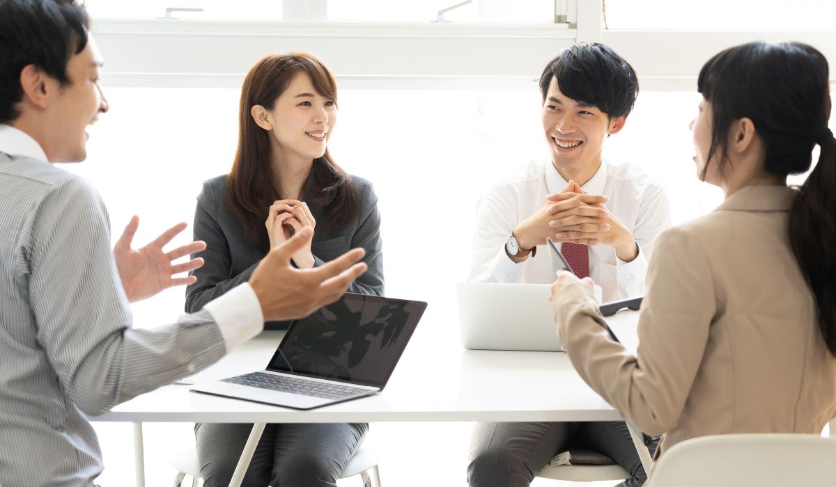 商談がスムーズに進むイメージ