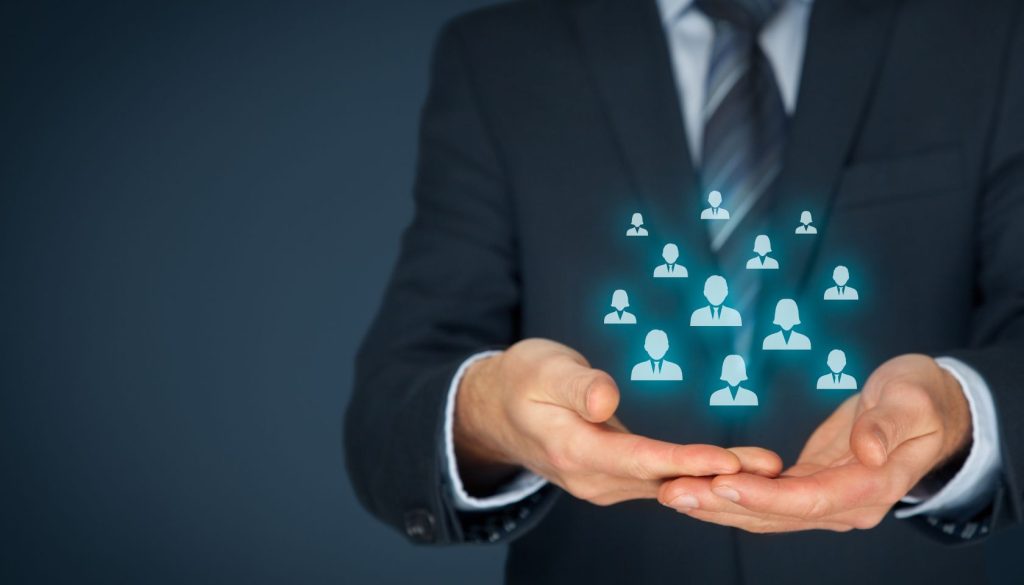 顧客リストを大切に扱うイメージ