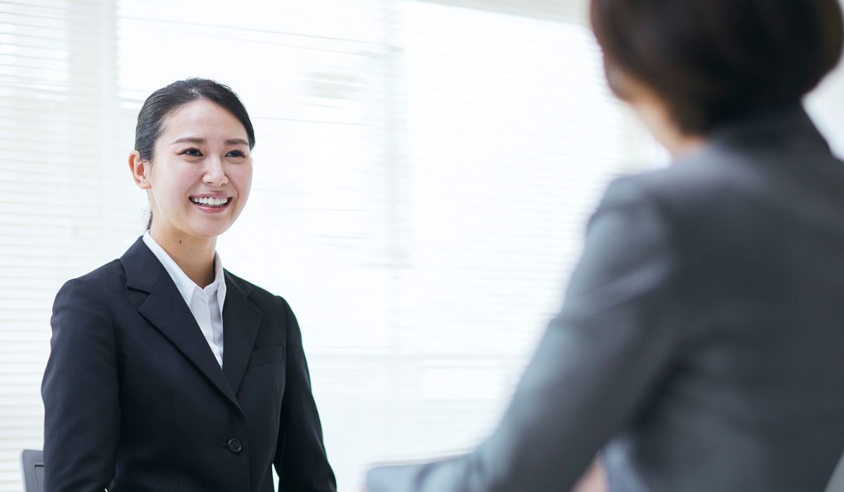 採用面接の様子